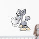 Cartoon Donkey Wall Decal