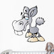 Cartoon Donkey Wall Decal