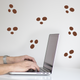 Doodle Dots Wallpaper Sticker Set