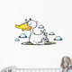 Cartoon Duck Wall Decal