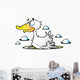 Cartoon Duck Wall Decal