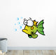 Cartoon Duhfish Wall Decal