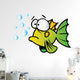 Cartoon Duhfish Wall Decal