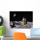 Apollo Surface Moon with Wall Decal Design 2