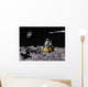 Apollo Surface Moon with Wall Decal Design 1