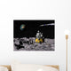 Apollo Surface Moon with Wall Decal Design 1