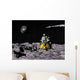 Apollo Surface Moon with Wall Decal Design 1