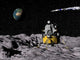 Apollo Surface Moon with Wall Decal Design 1