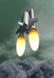Space Shuttle Taking off Wall Decal