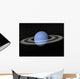 Neptune and Its Rings Wall Decal