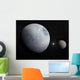 Pluton Its Big Moon Wall Decal