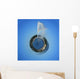 Planet with Water Fountain Wall Decal