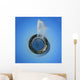 Planet with Water Fountain Wall Decal