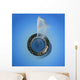 Planet with Water Fountain Wall Decal