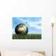 Three Butterflies Flying around Wall Decal