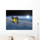 Acrimsat Satellite Orbiting Earth Wall Decal