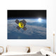 Acrimsat Satellite Orbiting Earth Wall Decal