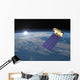 Aura Satellite Orbiting Earth Wall Decal
