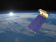 Aura Satellite Orbiting Earth Wall Decal