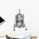 American Lander Spacecraft White Wall Decal