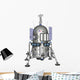 American Lander Spacecraft White Wall Decal