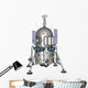 American Lander Spacecraft White Wall Decal