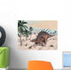 Kentrosaurus Dinosaurs Walking Desert Wall Decal