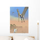 Pteranodon Fishing for Food Wall Decal