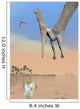 Pteranodon Fishing for Food Wall Decal