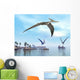 Three Pteranodons Flying over Wall Decal