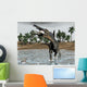 Spinosaurus Dinosaur Walking Water Wall Decal