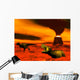 Tyrannosaurus Rex Dinosaurs Struggle Wall Decal