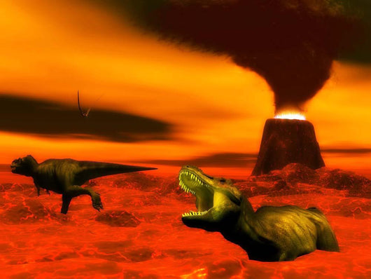 Tyrannosaurus Rex Dinosaurs Struggle Wall Decal