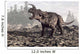 Einiosaurus Dinosaur Roaring Nature Wall Decal