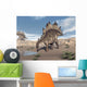 Stegosaurus Dinosaur Drinking Water Wall Decal