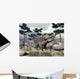 Zuniceratops Dinosaur Walking Hill Wall Decal