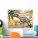 Suchomimus Dinosaur Walking Water Wall Decal