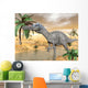 Suchomimus Dinosaur Walking Water Wall Decal