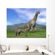 Mother Argentinosaurus Dinosaur and Wall Decal