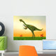 Gigantoraptor Dinosaur Green Grass Wall Decal