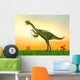 Gigantoraptor Dinosaur Green Grass Wall Decal