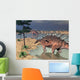 Kentrosaurus Dinosaurs Walking Water Wall Decal