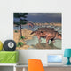 Kentrosaurus Dinosaurs Walking Water Wall Decal