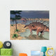 Kentrosaurus Dinosaurs Walking Water Wall Decal