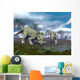 Three Styracosaurus Dinosaurs Drinking Wall Decal