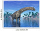 Argentinosaurus Dinosaur Grazing Tropical Wall Decal
