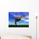 Aucasaurus Dinosaur Running Grass Wall Decal