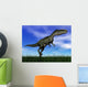 Monolophosaurus Dinosaur Walking Grass Wall Decal