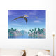 Pteranodon Birds Flying above Wall Decal Design 2