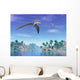 Pteranodon Birds Flying above Wall Decal Design 2